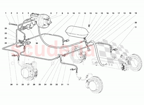 Part Diagram for Lamborghini 003235237