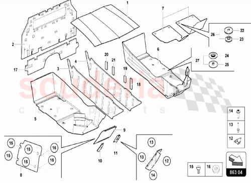 Part Diagram for Lamborghini 472864463