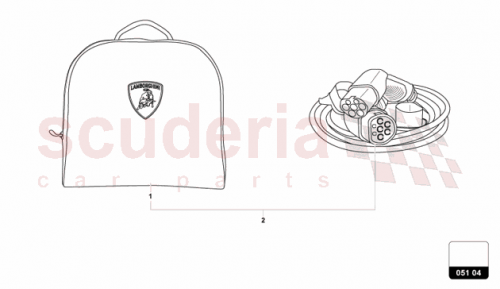Part Diagram for Lamborghini 47B092730C
