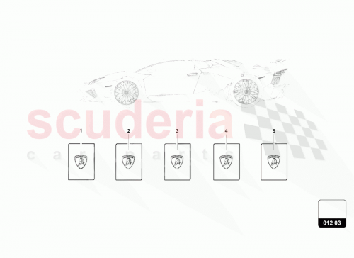 Part Diagram for Lamborghini 4ML012715FA