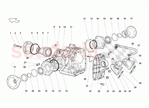 Part Diagram for Lamborghini N04440510