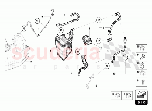 Part Diagram for Lamborghini N10649101
