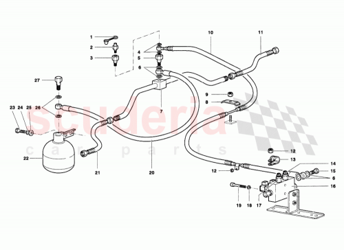 Part Diagram for Lamborghini 0051006837