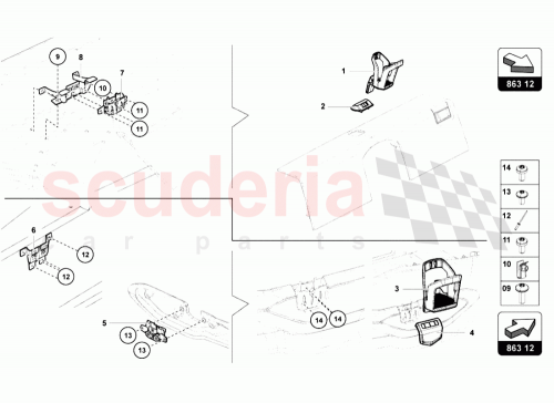 Part Diagram for Lamborghini N10680801