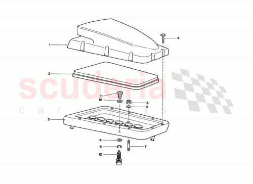 Part Diagram for Lamborghini 008300859
