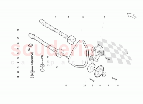 Part Diagram for Lamborghini 079109435G