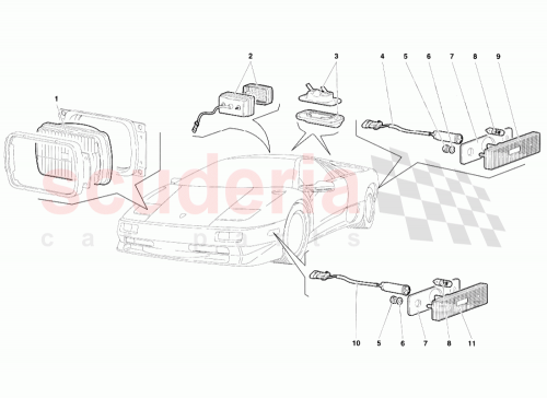 Part Diagram for Lamborghini 006337098