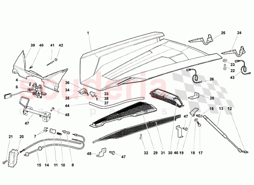 Part Diagram for Lamborghini N90319404