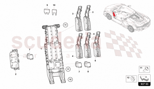 Part Diagram for Lamborghini N10261515
