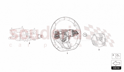 Part Diagram for Lamborghini 47B419093