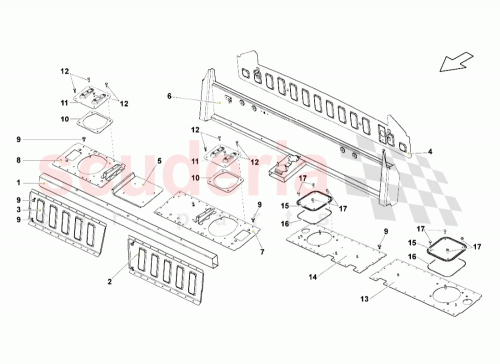 Part Diagram for Lamborghini 400803221C