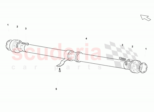 Part Diagram for Lamborghini 400521101