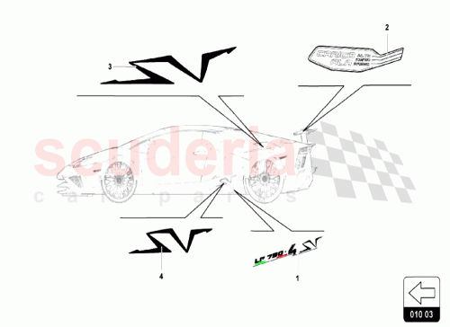 Part Diagram for Lamborghini 470853712UQ4