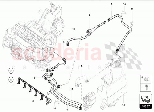 Part Diagram for Lamborghini 470103214C