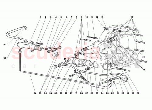 Part Diagram for Lamborghini 002137532