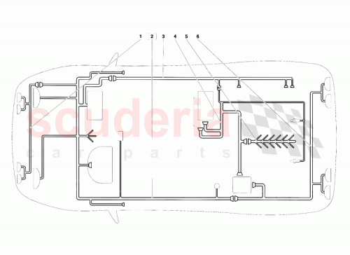 Part Diagram for Lamborghini 006133196