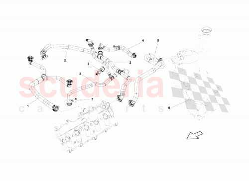 Part Diagram for Lamborghini 07L103209N