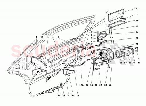 Part Diagram for Lamborghini 009421279