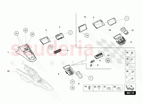 Part Diagram for Lamborghini 470919609J
