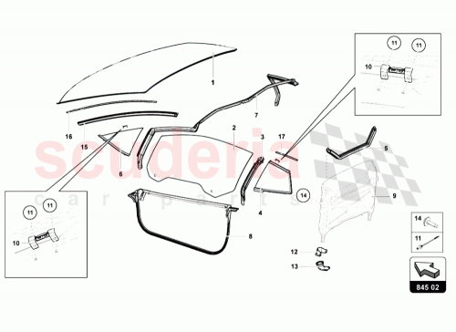 Part Diagram for Lamborghini 470845099A