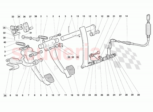 Part Diagram for Lamborghini 004225066