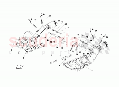 Part Diagram for Lamborghini N403016