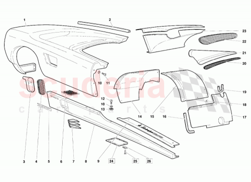 Part Diagram for Lamborghini 009430130