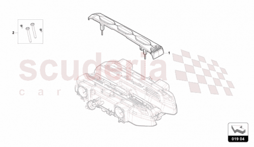 Part Diagram for Lamborghini 47B133332