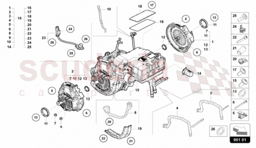 Part Diagram for Lamborghini 0EQ525820