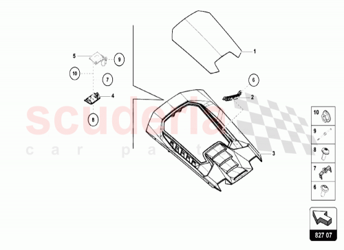 Part Diagram for Lamborghini N10017307