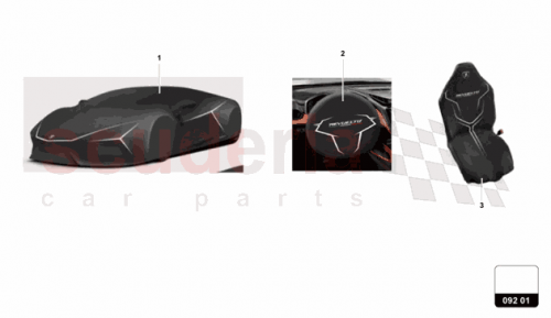 Part Diagram for Lamborghini 47B860381