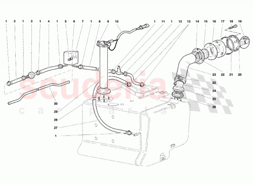 Part Diagram for Lamborghini 009490529