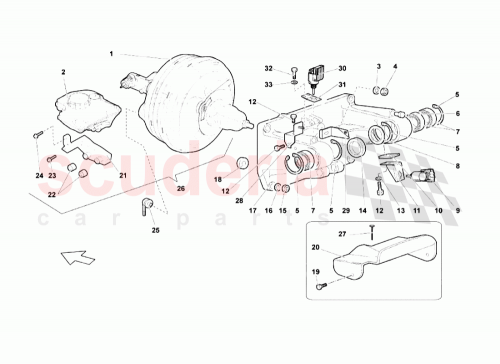 Part Diagram for Lamborghini 410721633E