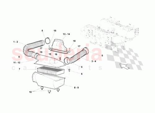 Part Diagram for Lamborghini N902324