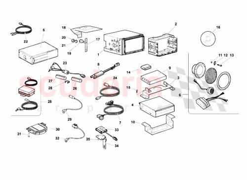 Part Diagram for Lamborghini 410035905A