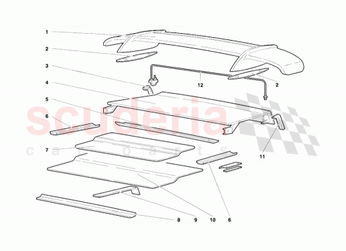 Part Diagram for Lamborghini 009490016