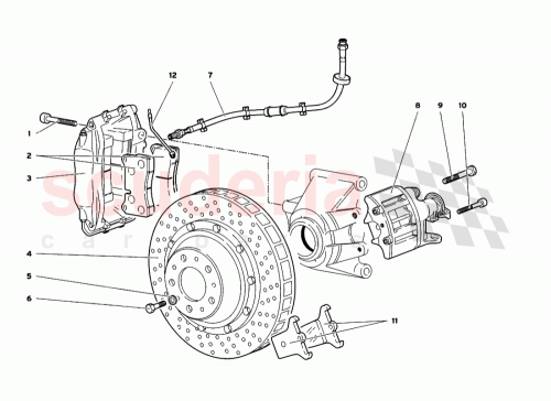Part Diagram for Lamborghini 008701224