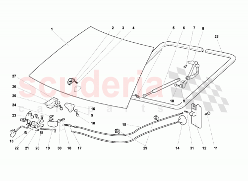 Part Diagram for Lamborghini N133481