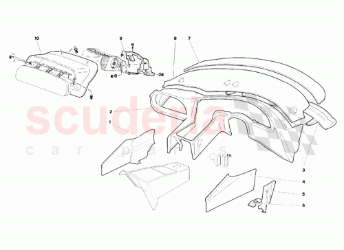 Part Diagram for Lamborghini 009914132