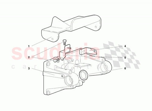 Part Diagram for Lamborghini 004233485