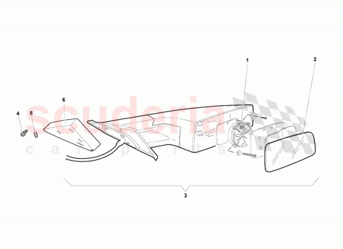 Part Diagram for Lamborghini 410857680