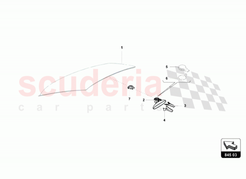 Part Diagram for Lamborghini 4F0857593J4PK