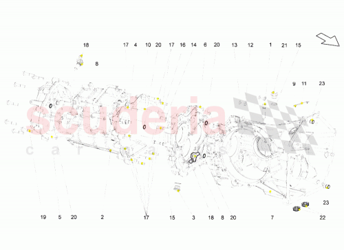 Part Diagram for Lamborghini N91031302