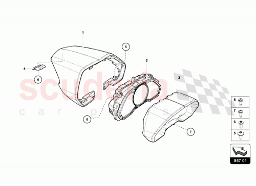 Part Diagram for Lamborghini 471857343A