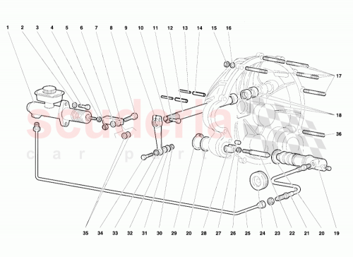 Part Diagram for Lamborghini 002110618
