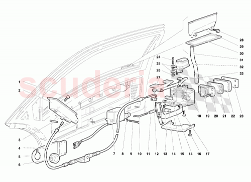Part Diagram for Lamborghini 009421252