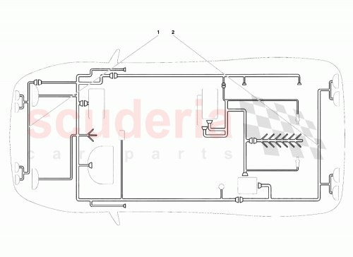 Part Diagram for Lamborghini 006135132