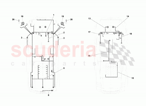 Part Diagram for Lamborghini 408971551P