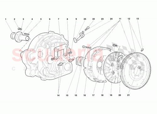 Part Diagram for Lamborghini 002134891