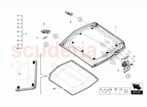 Part Diagram for Lamborghini 475817719